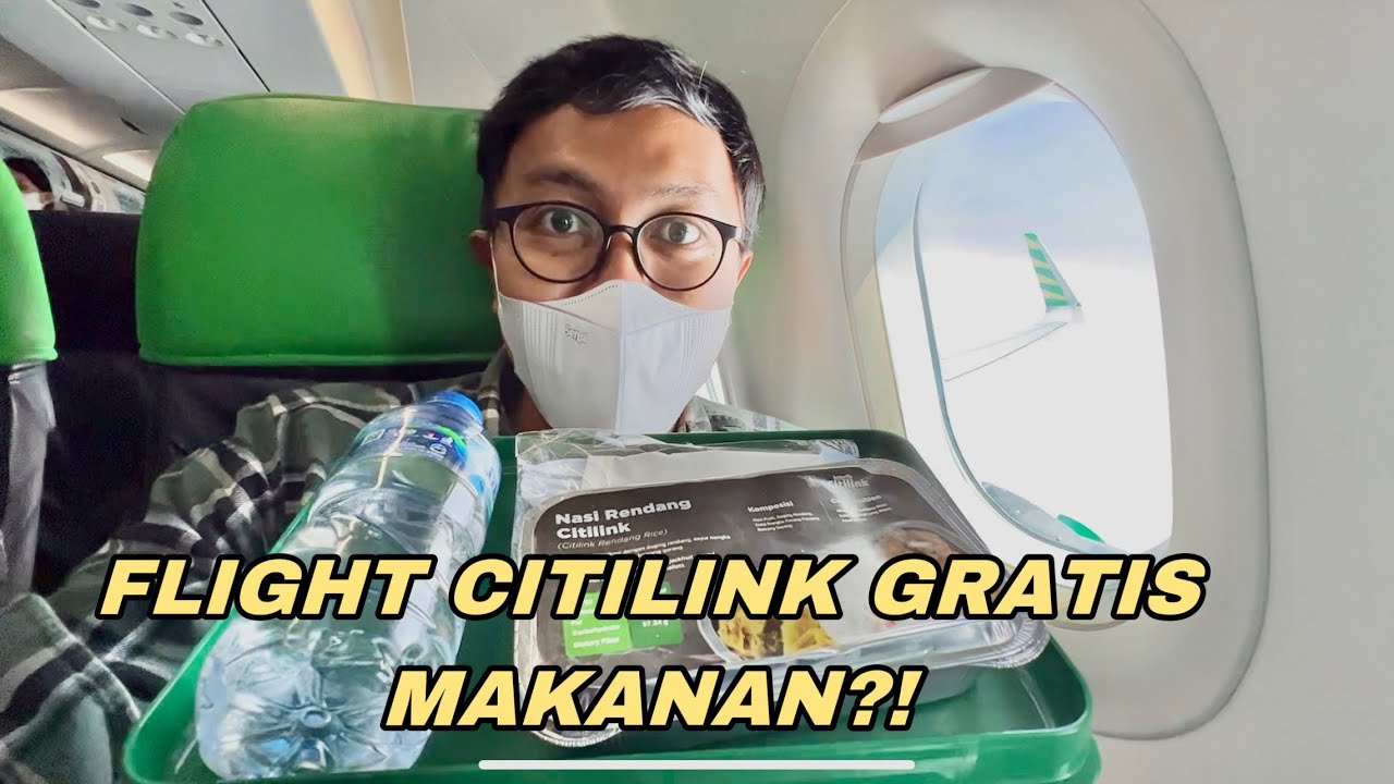 CITILINK RUTE INTERNASIONAL! SINGAPURA KE JAKARTA DAPAT FREE HOT MEAL!