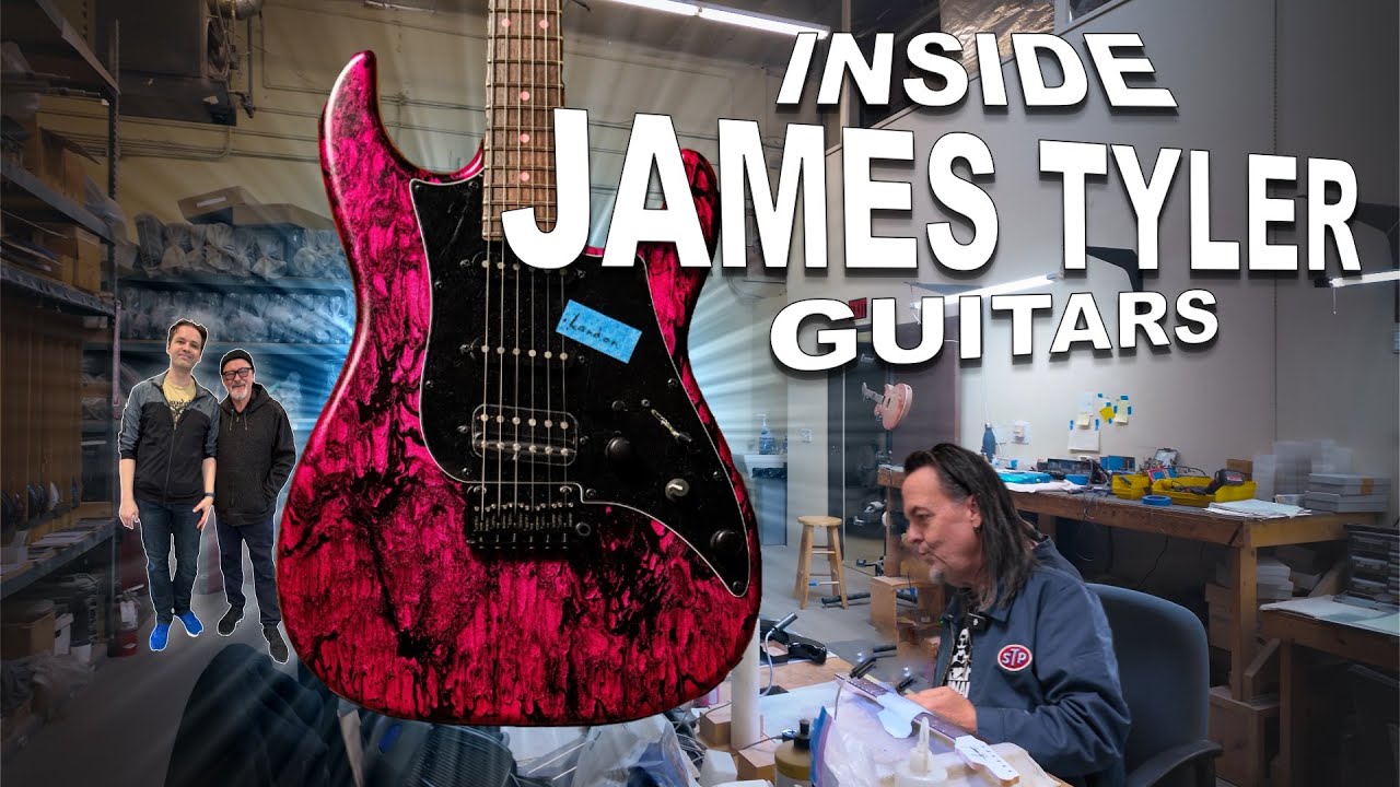 an Unforgettable Tour of James Tyler Guitars with Tim Pierce & Rich Renken