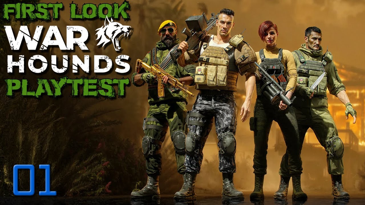 Warhounds Gameplay: XCOM Tactics Meets Jagged Alliance / Playtest / Turn-Based Combat / RPG / 01