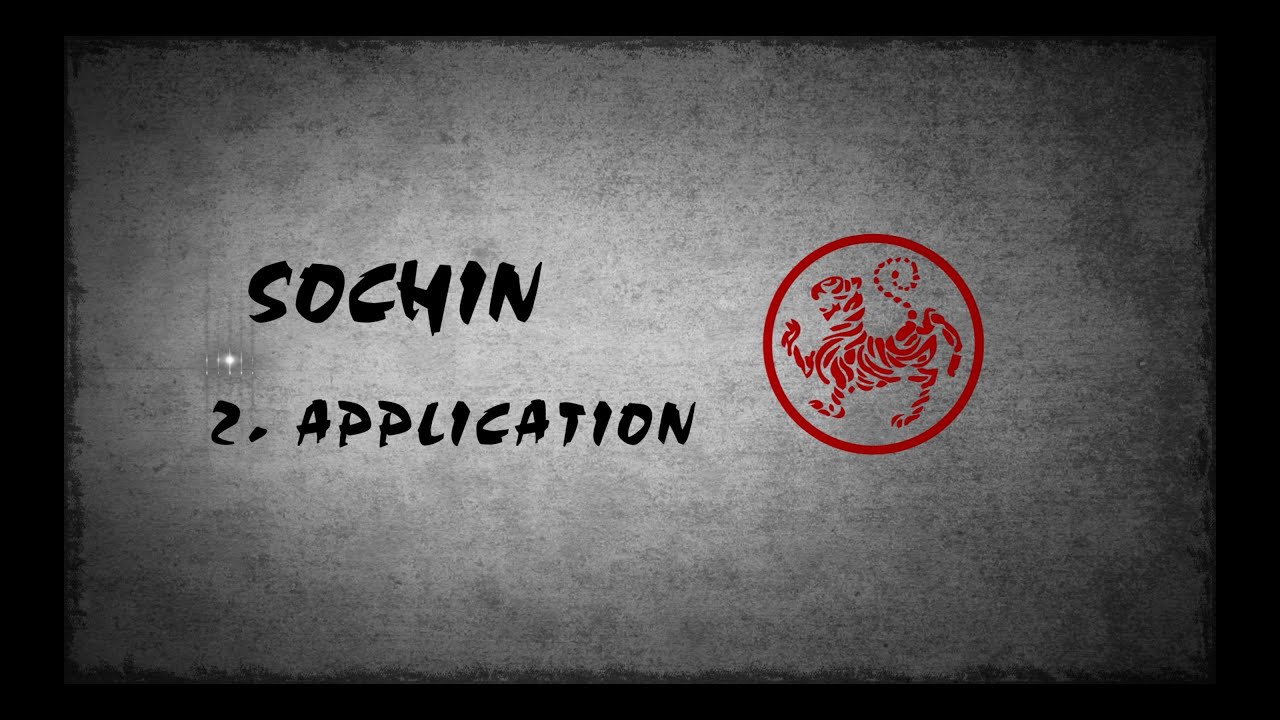 Sochin application by Soon Pretorius (Shotokan 8th Dan)