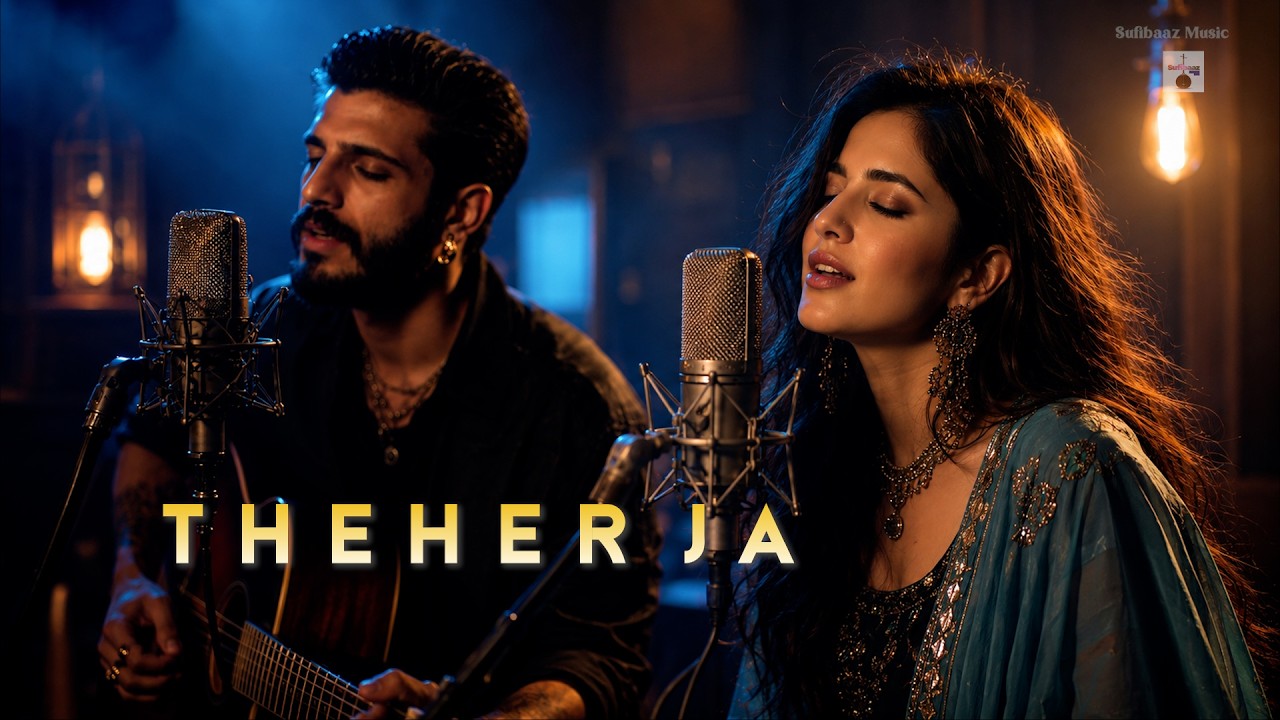 Theher Ja | Soulful Sufi Fusion Song | Bichhadkar bhi milan ki aas baaki #cokestudiovibe