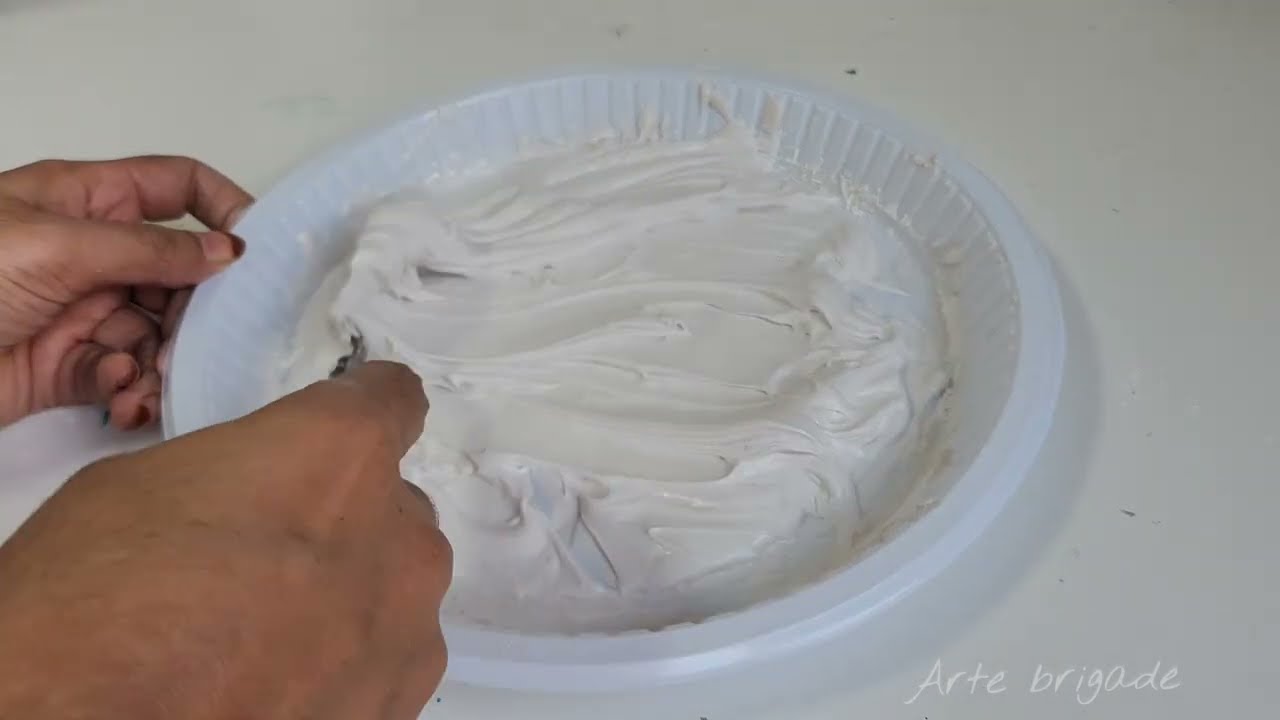 Perfect & smooth texture paste recipe in detail for acrylic painting,acrylic abstract