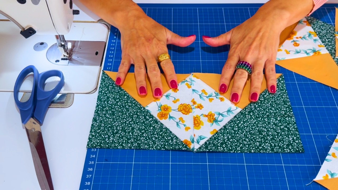 LINDO Tapete de RETALHOS em PATCHWORK Simples e FÁCIL de Fazer!