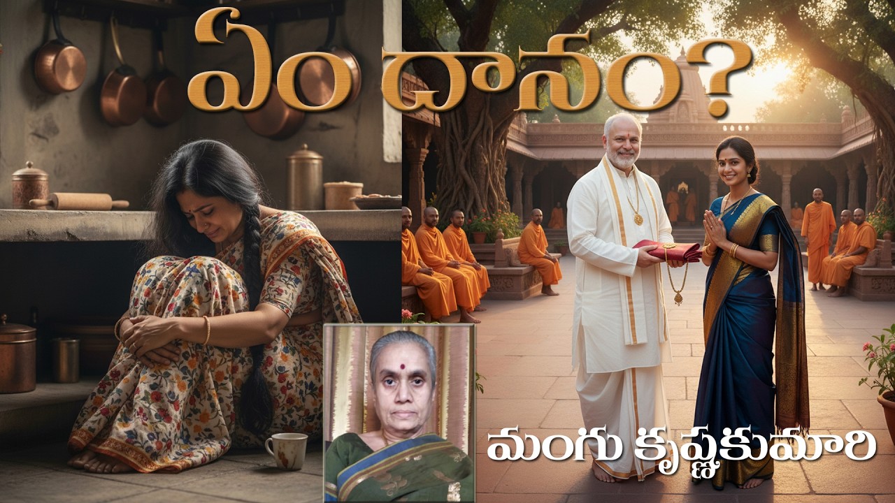 ఏం దానం ||  శ్రీమతి మంగు కృష్ణ కుమారి || మంచి కథలు || తెలుగు ఆడియో స్టొరీస్ ||