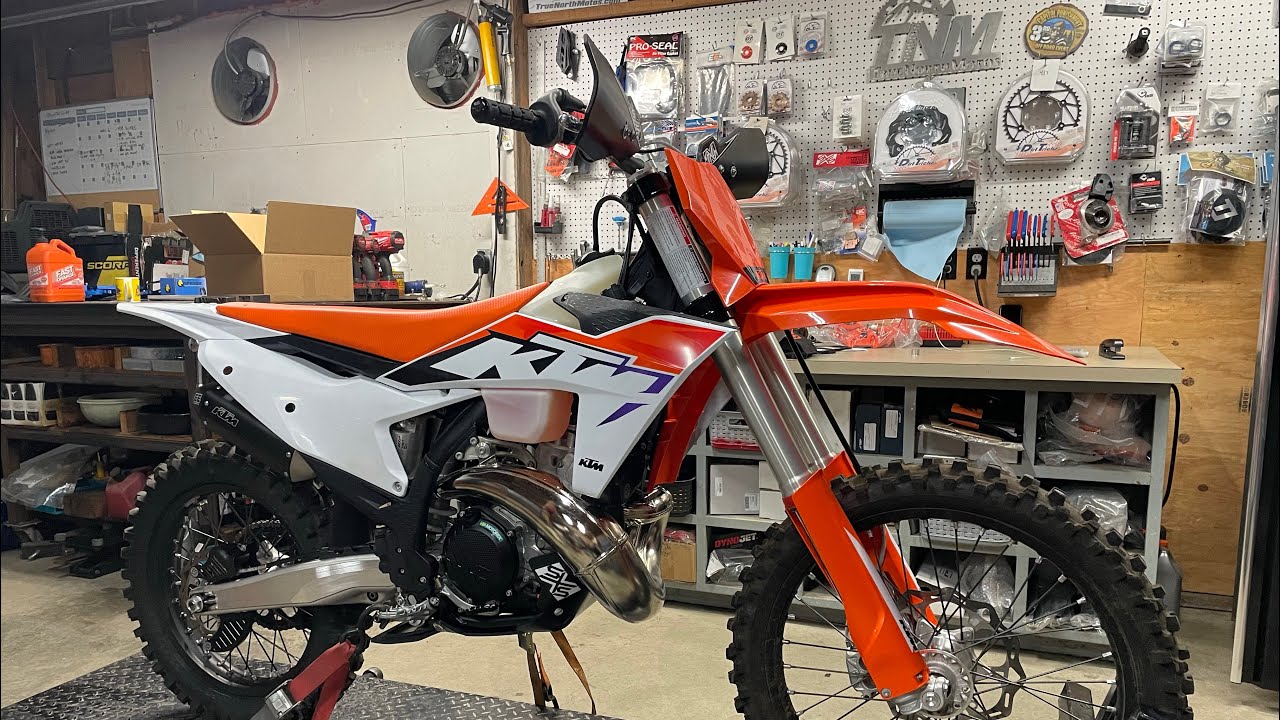 2023 KTM XC/SX plastics removal