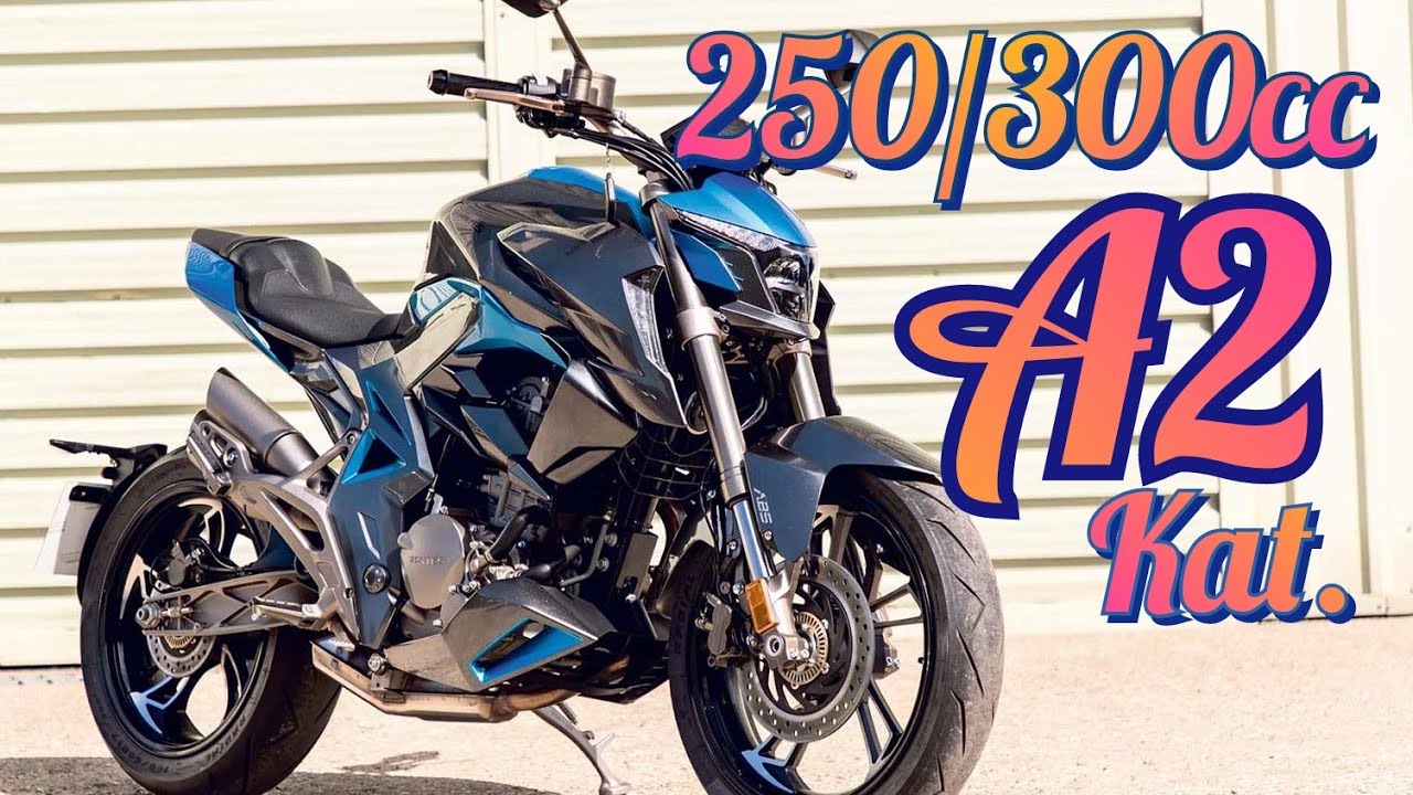 Najlepsze nowe motocykle 250/300cc (na kat. A2)