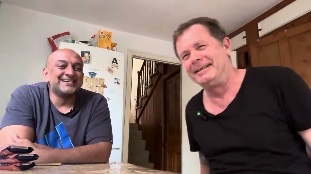 Men talk self esteem. Dinesh and Bob in the kitchen. #selfesteem #selflove