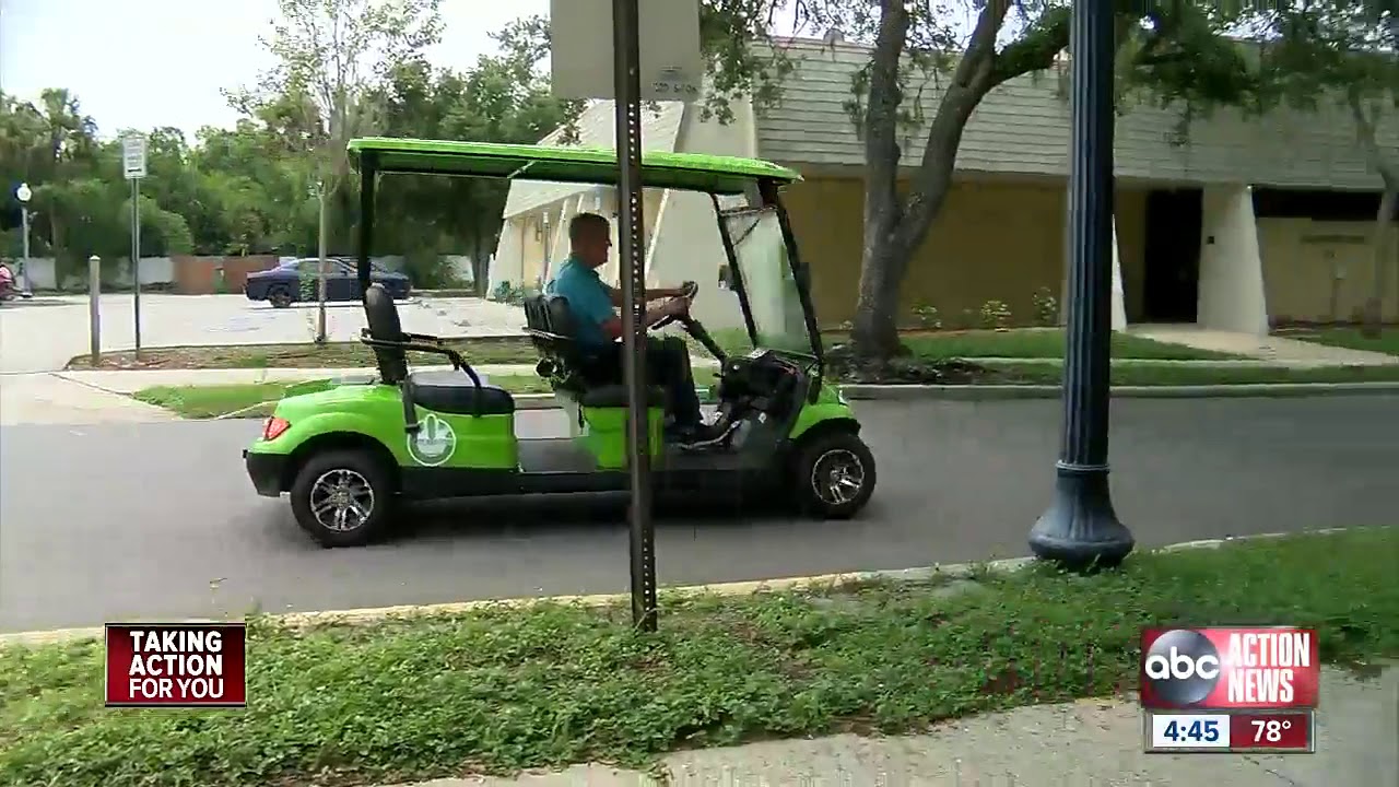 Dunedin taking steps to become almost entirely golf cart friendly community