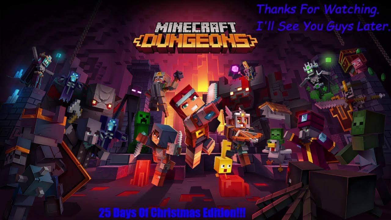Garrett Plays 25 Days Of Christmas 2025: Day #19 (Minecraft Dungeons)