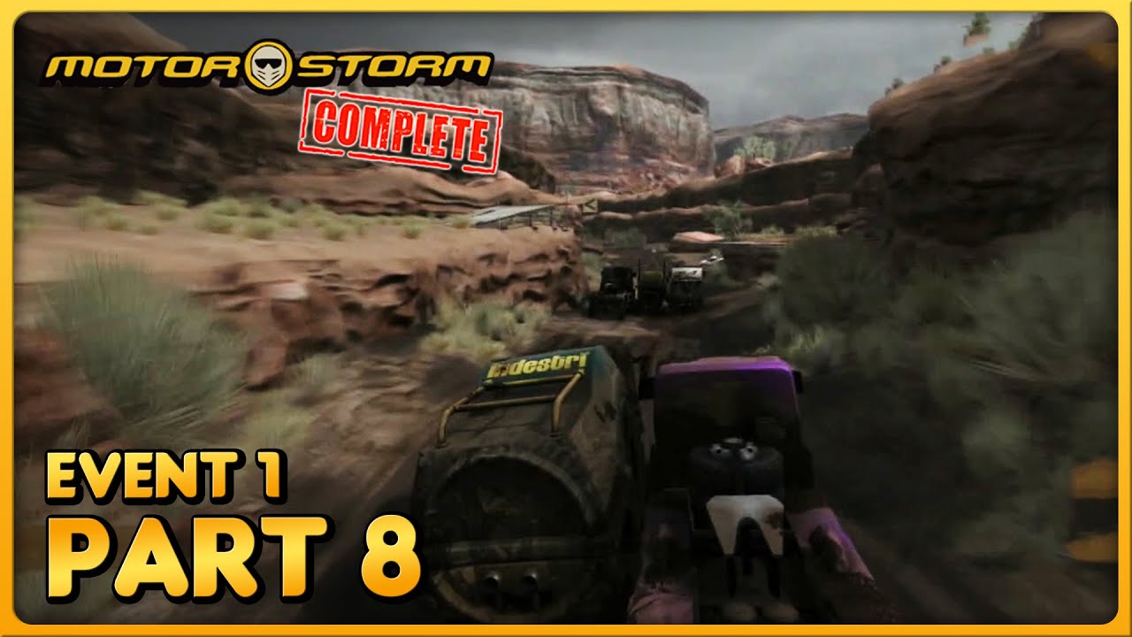 MotorStorm (PS3) - TTG 1 - Part 8 - Down 'n' Dirty - Event 1: Contraband