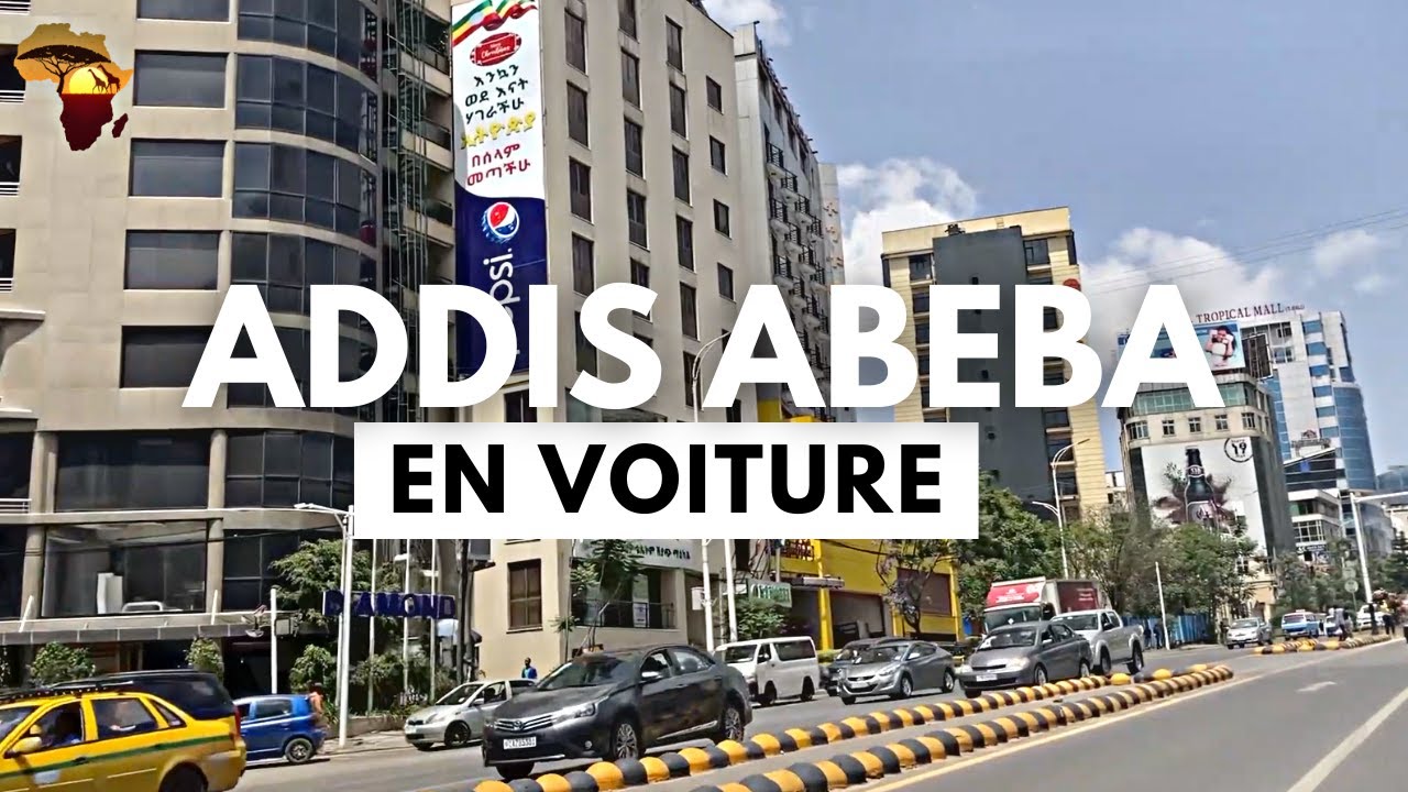 ADDIS ABEBA : Visite guidée de la capitale de l'ÉTHIOPIE en Voiture !
