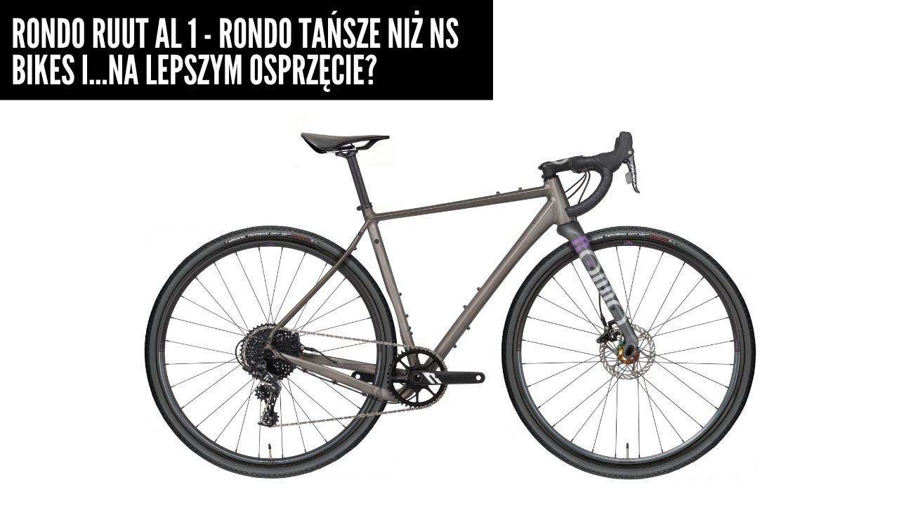 Rondo Ruut AL 1 - RONDO tańsze niż NS Bikes...i na lepszym osprzęcie?