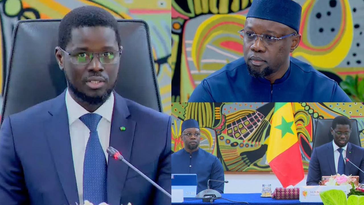 🛑 Urgent Présidence • Diomaye et Sonko prennent de nouvelles décisions au Conseil des Ministres