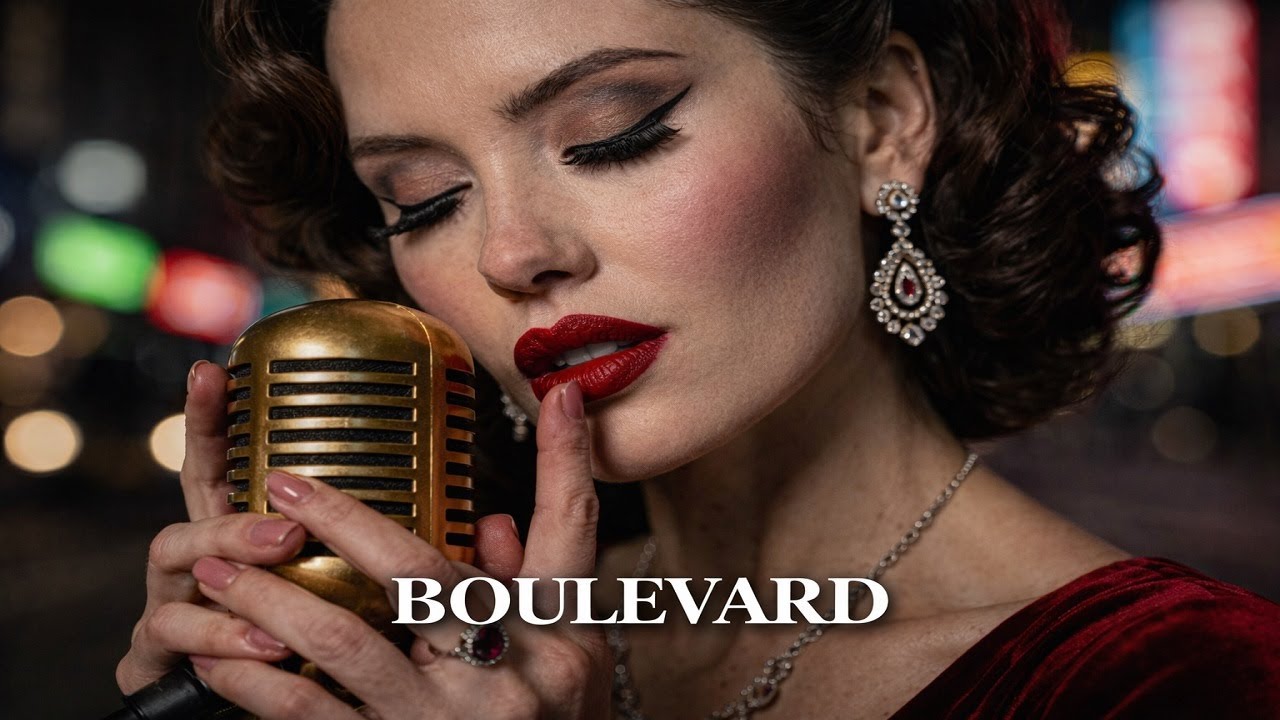 MIDNIGHT BOULEVARD | 7 Minutes of Pure Noir Elegance | Lena Noir | Official Cinematic Audio