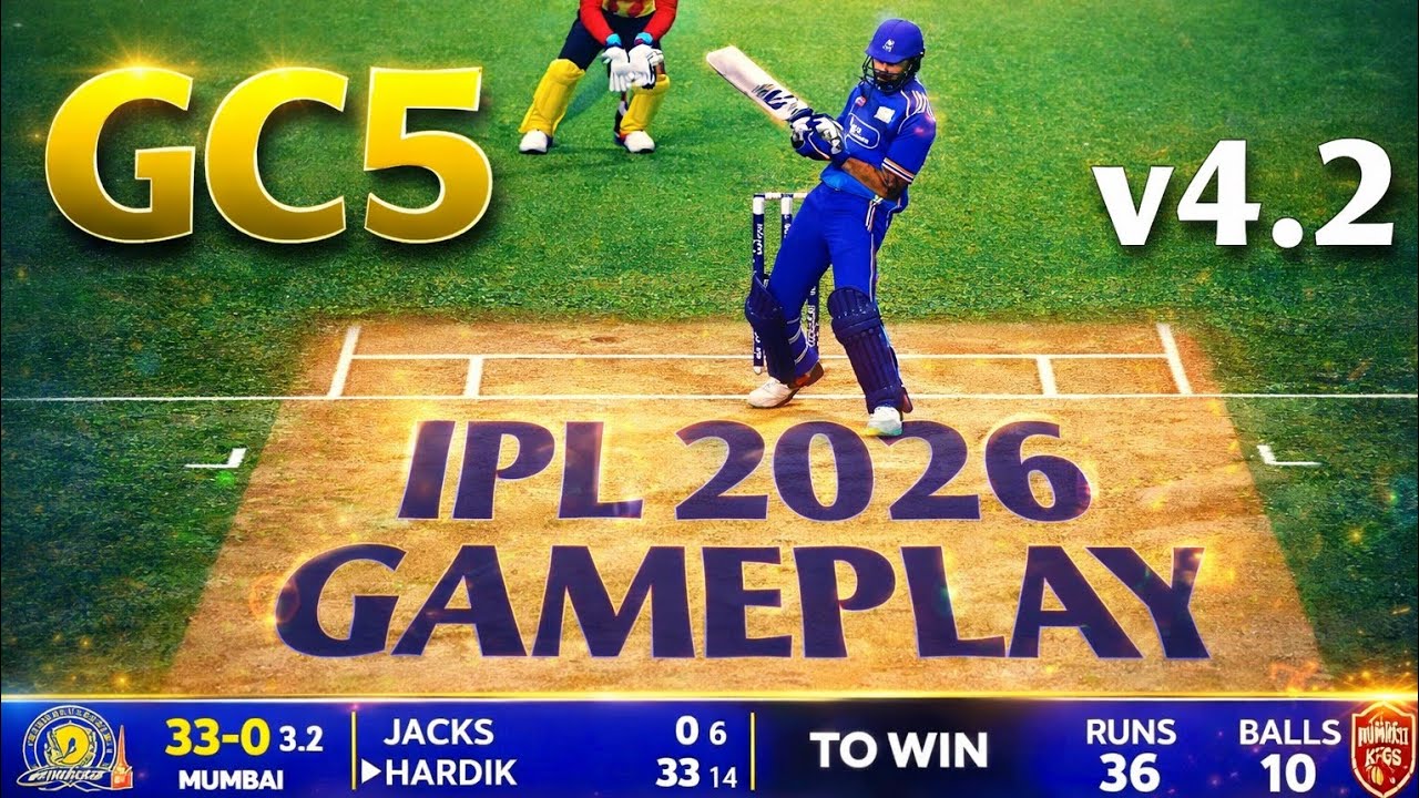 Game Changer 5 v4.2 Update Latest Gameplay | IPL is Back!! | Hardik Show vs PBKS 2026!