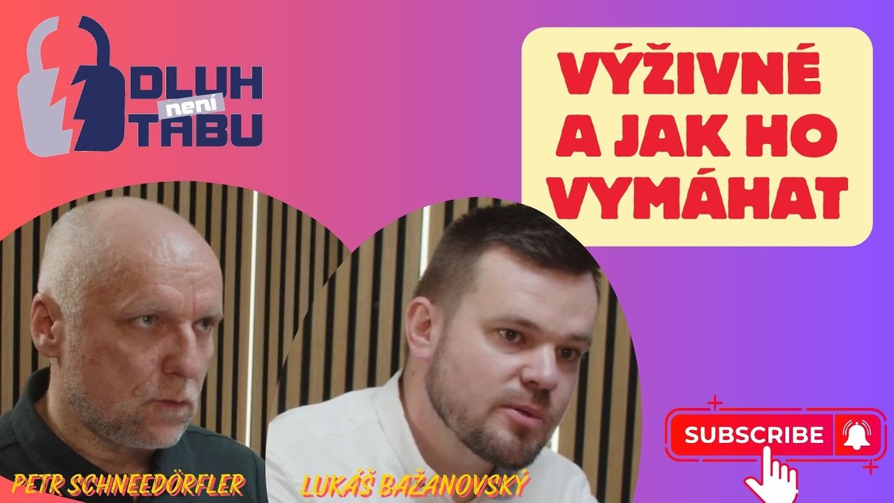 Výživné a jak ho vymáhat | Dluh není tabu