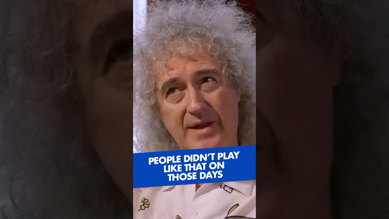 Брайан Мэй о гитаристе Deep Purple Ричи Блэкморе #ritchieblackmoresrainbow #brianmay #shorts