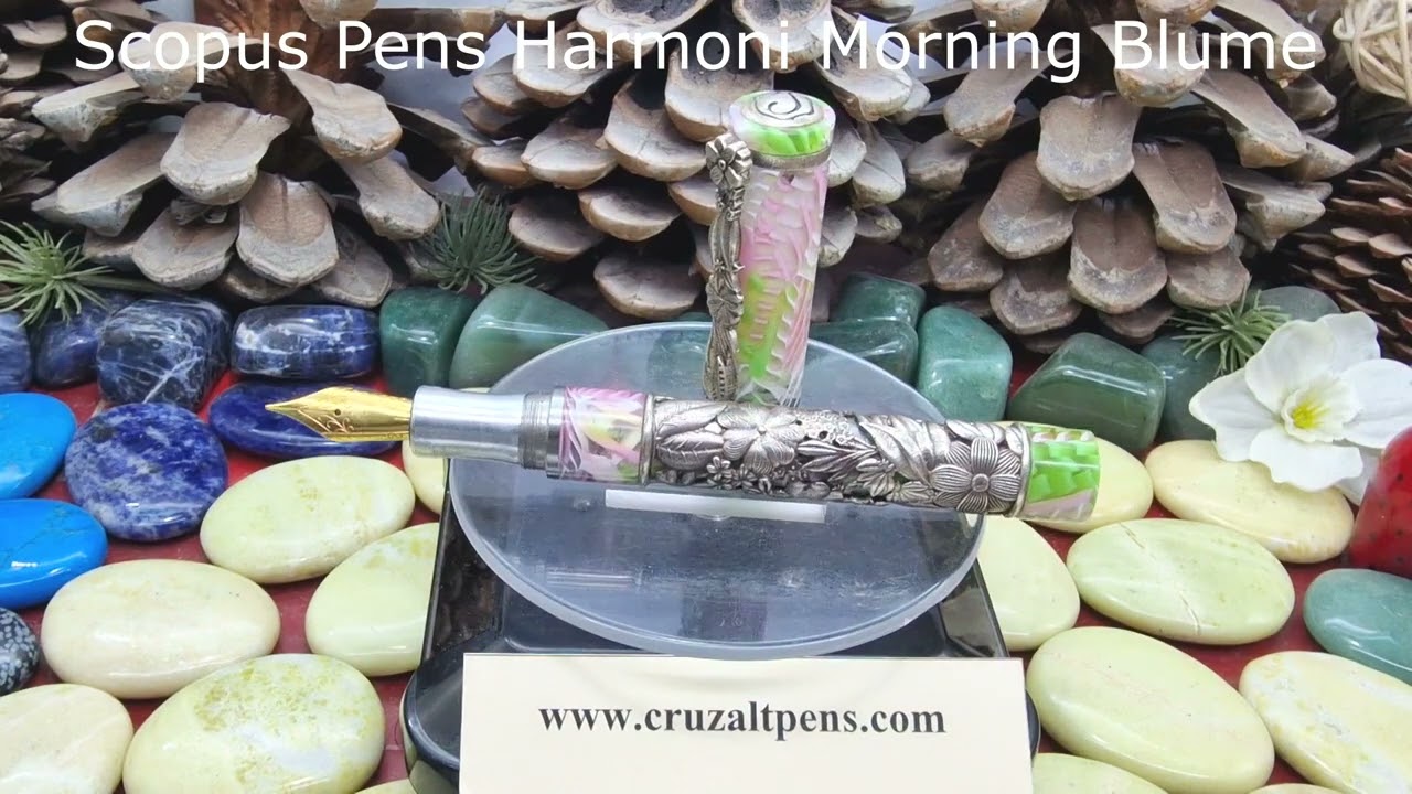 Cruzaltpens - Pluma Estilogr&aacute;fica Scopus Pens Harmoni Morning Blume