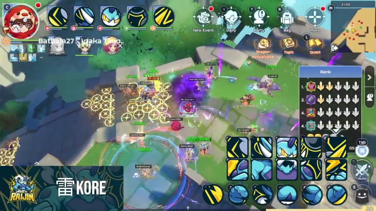 ⌈ RAIJIN GUILD - ROMC ⌋ - WOC VS FEAT,  NORGARD, ID (GENETIC UTILITY POV)