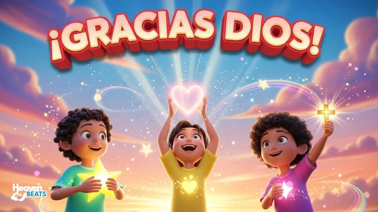 Gracias Dios - Canción Cristiana Infantil de Adoración | Worship para Niños