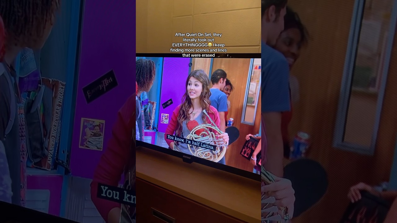 Victorious Deleted Scene 😳 #victorious #quietonset #nickalodeon