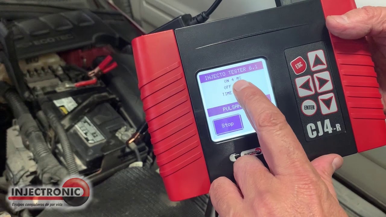 Como utilizar el Pulsador de Inyectores INJECTRONIC