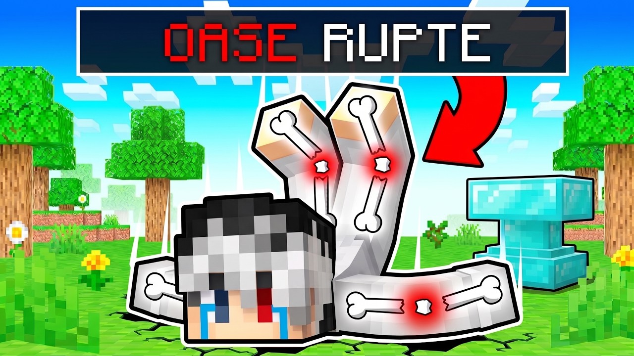 Imi RUP FIECARE OS in Minecraft!