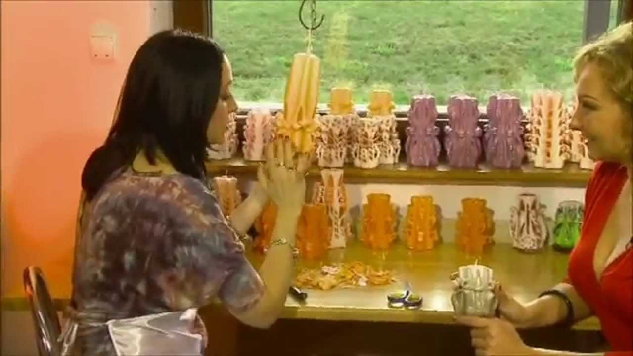 Świece rzeźbione w TVS
