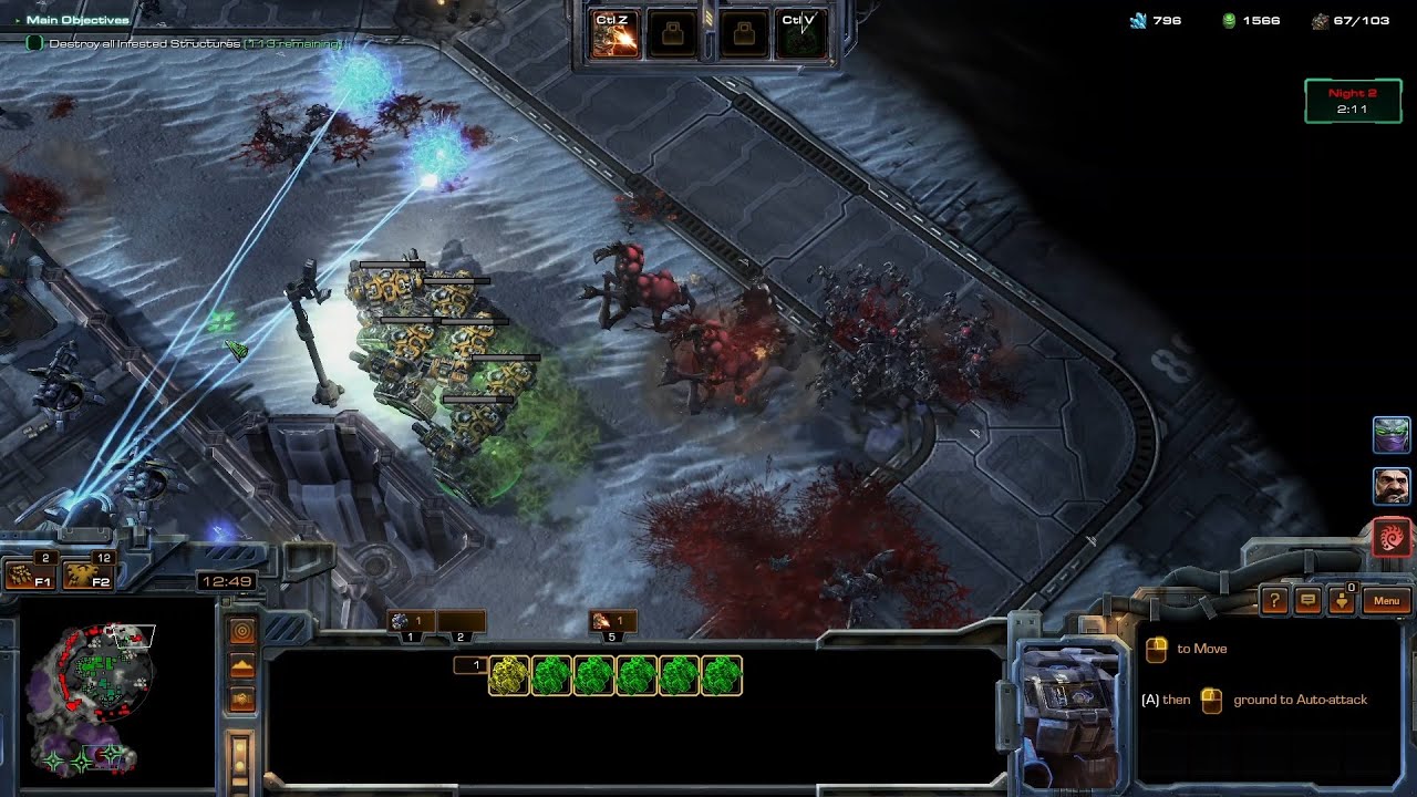 StarCraft II Co-op | Swann & Zeratul vs Dead of Night (Brutal) | No Commentary | #LevelUpWithEmre