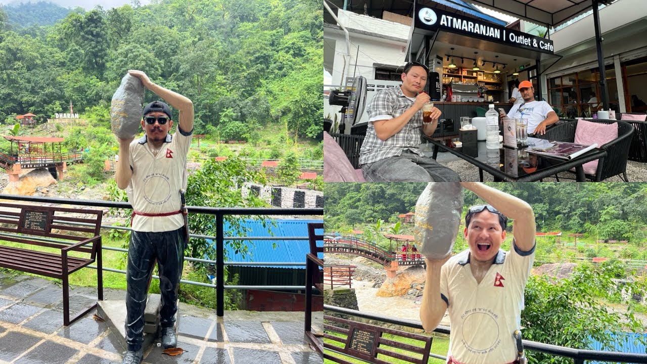 Visit Dharan Shram sanskriti park & atmaranjan outlate cafe 🙏