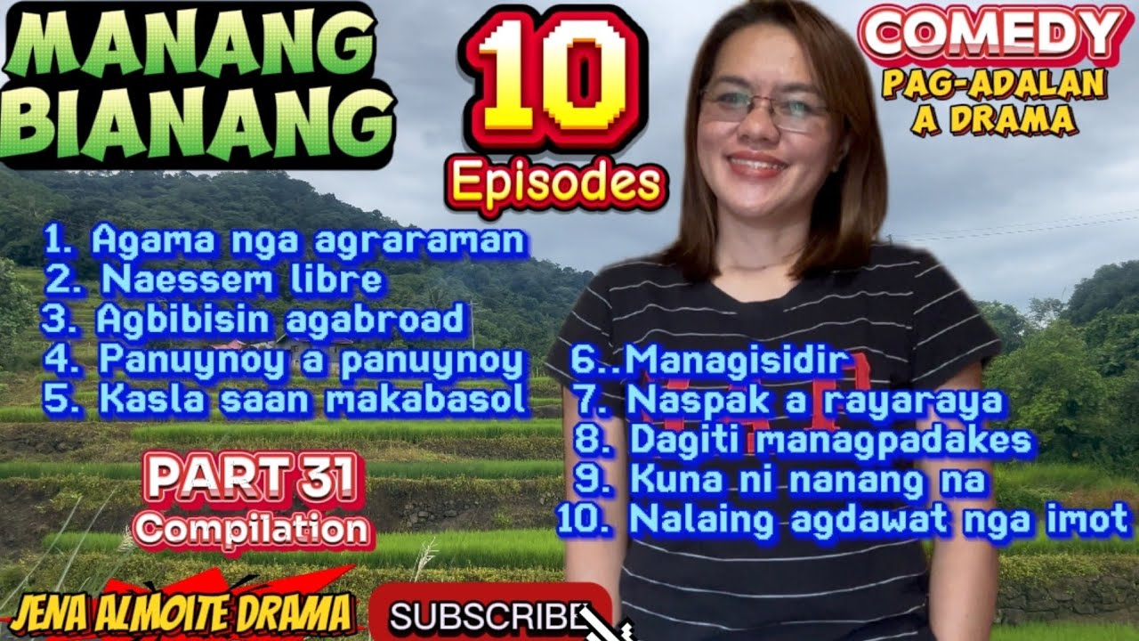 Part 31 compilation of Manang Bianang Comwdy Pag-adalan a drama/ JENA ALMOITE DRAMA