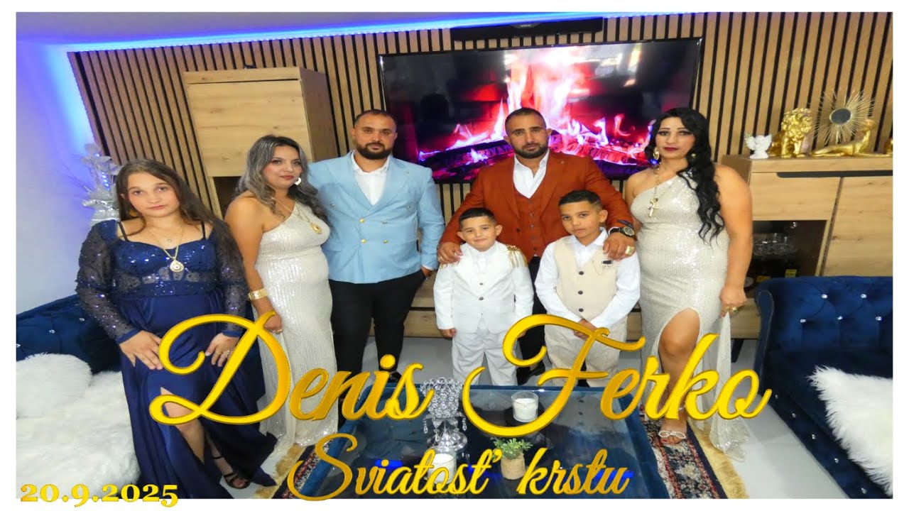 Sviatosť krstu Denis Ferko 20.9.2025 Tuhrina PRVÁ ČASŤ Gipsy Kariško KAMERAMAN 0950515170