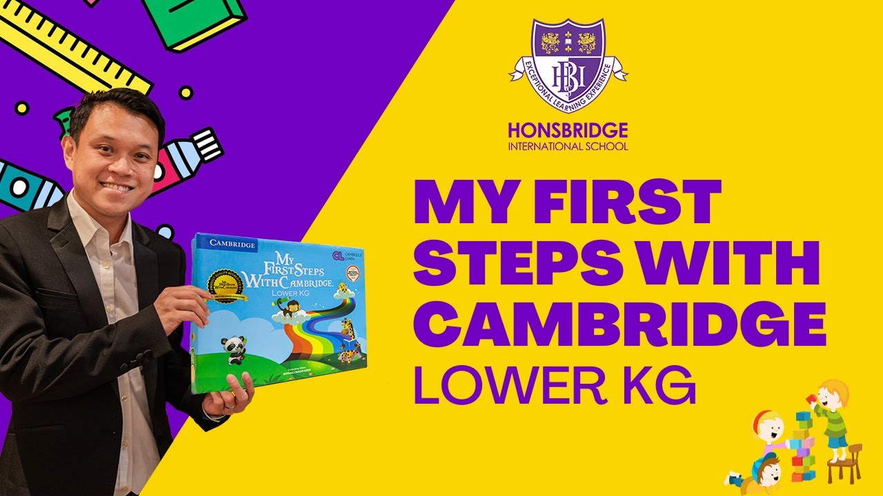 Honsbridge Early Years: My First Steps With Cambridge(Lower KG) 4 years old, Readers class #unboxing