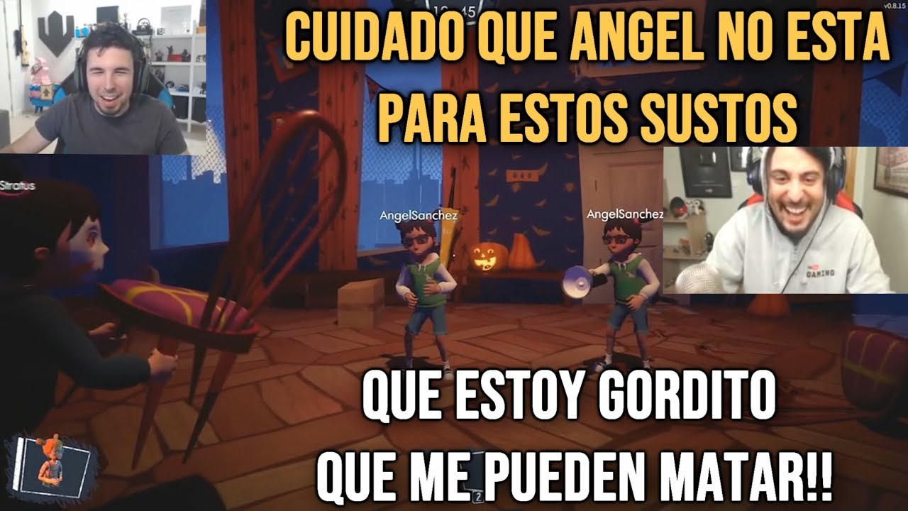 GRITOS VARONILES!! EN  Secret Neighbor |MEJORES MOMENTOS|
