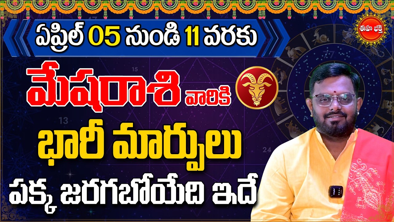 Mesha Rasi 2026 Phalalu | Aries Horoscope Telugu | Nittalaphanibhaskar Rashi Phalalu | Eha Bhakthi