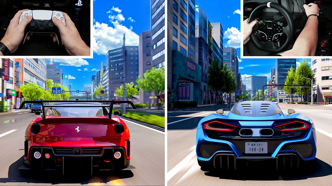 ГЕЙМПАД против РУЛЯ! &mdash; Forza Horizon 6