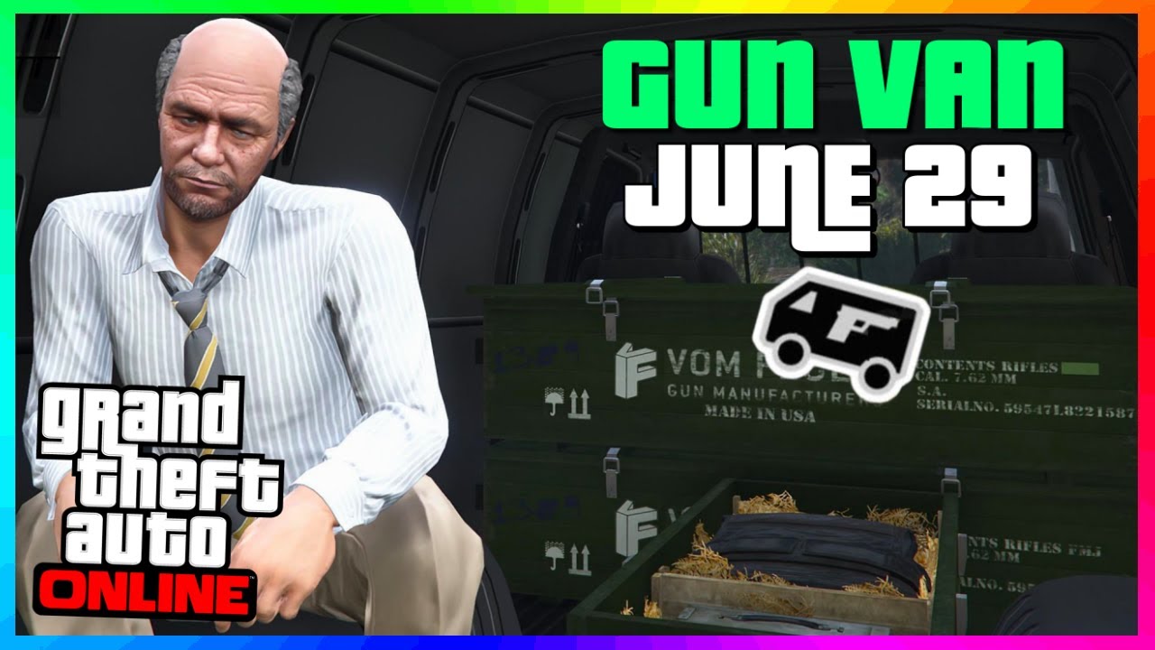 Gun Van Location Today June 29 | How To Unluck Railgun | GTA Online Gun Van Location TODAY