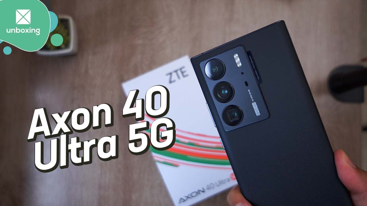 ZTE Axon 40 Ultra | Unboxing en español