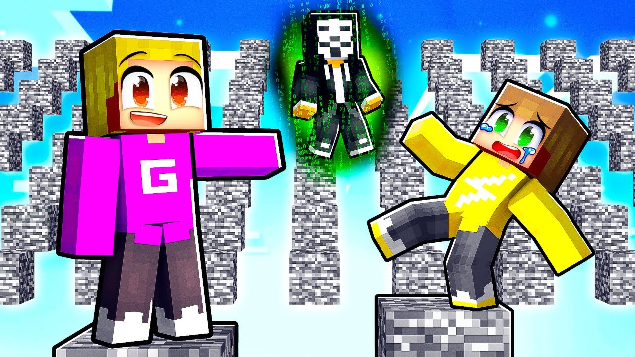Hacker Parkour Doen In Minecraft! (Survival)
