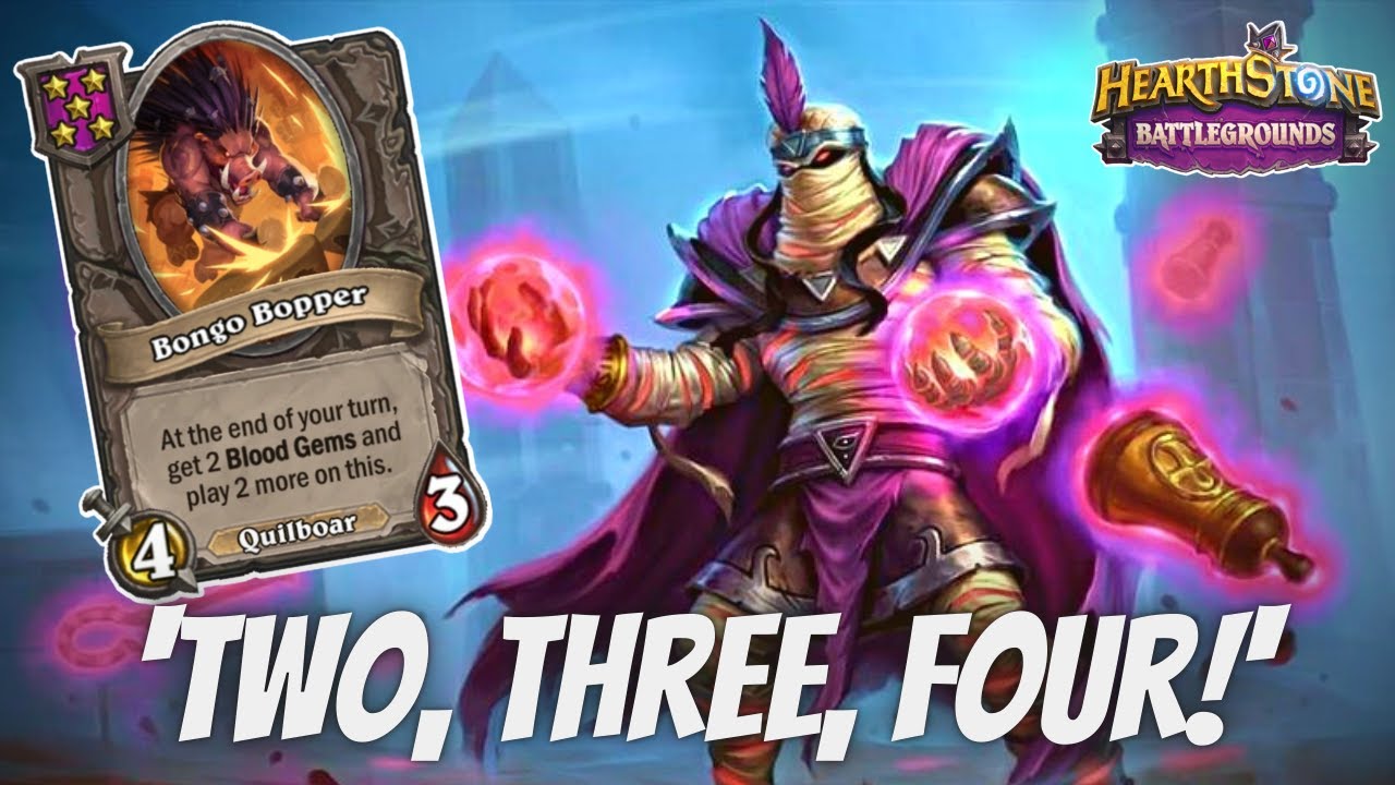 Rafaam: Bongo Bopper AND Endless Blood Moon | Hearthstone Battlegrounds | PATCH 27.0