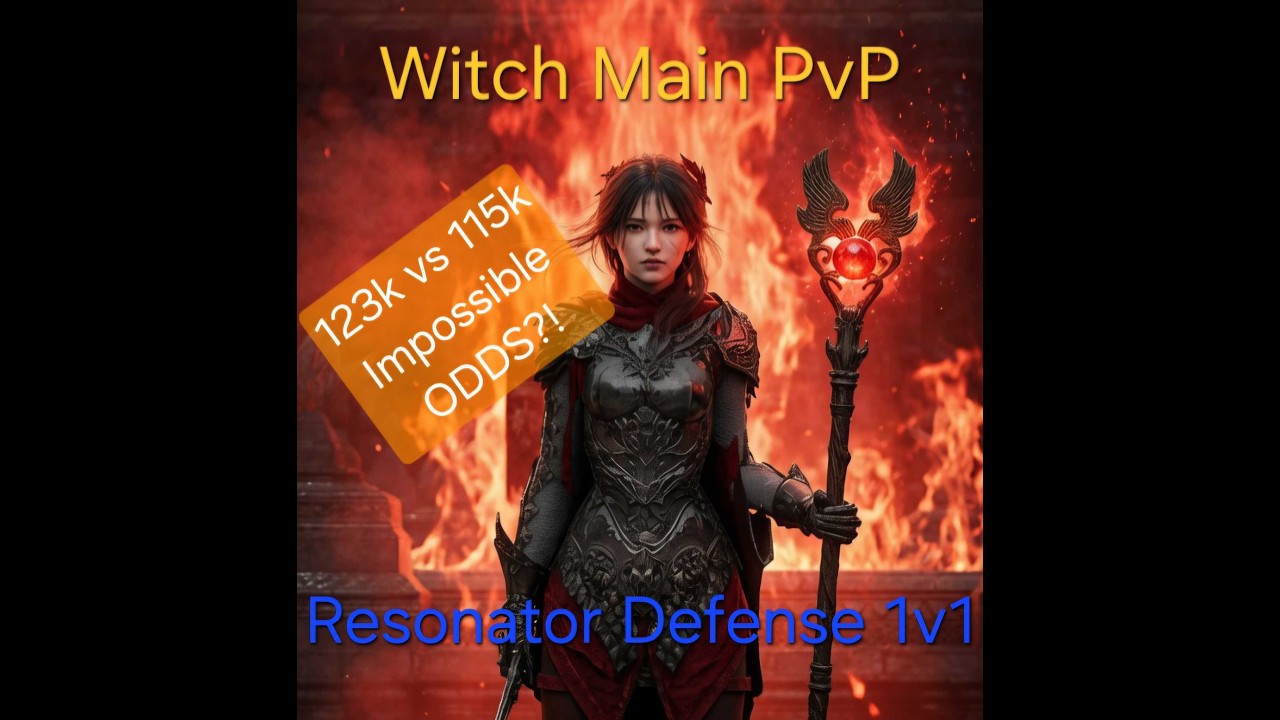 Black Desert Mobile Raw Footage: 123k Doomdaycray Guardian Vs 115k Ritter Witch