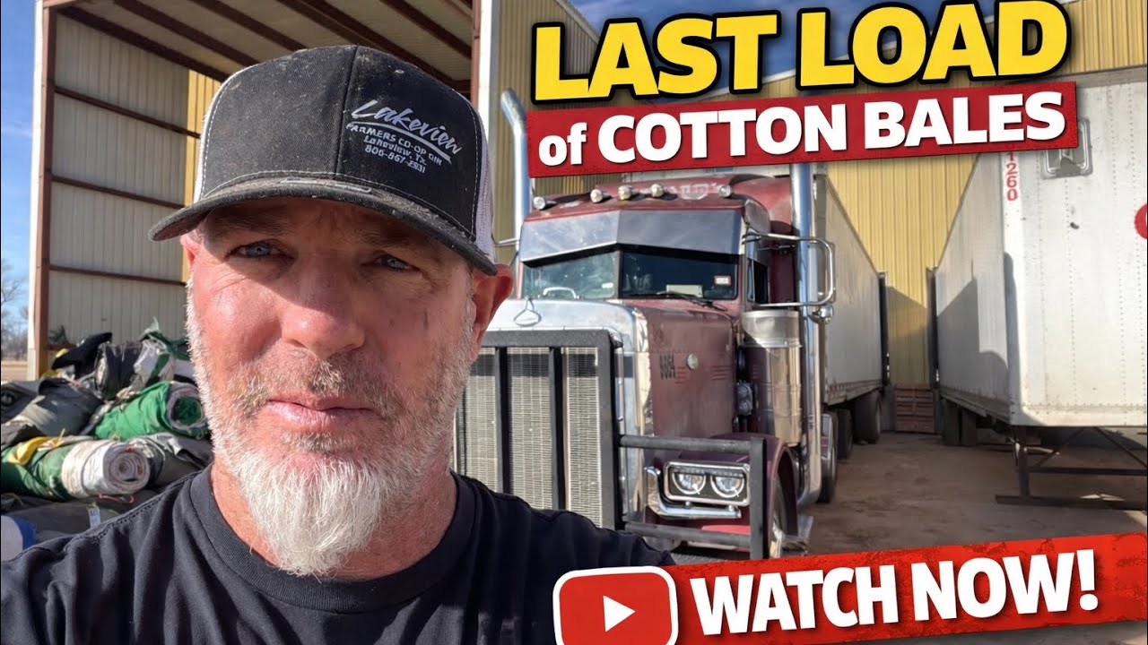 We finished up Cotton ‘25 Day in the life of a AG Trucker!