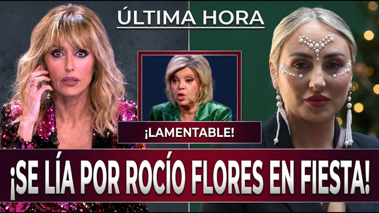 💥¡HUMILLADA! ROCÍO FLORES EN FIESTA POR TERELU CAMPOS Y ROCIÍTO
