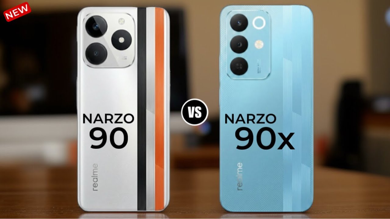 Realme Narzo 90 5G против Realme Narzo 90x 5G