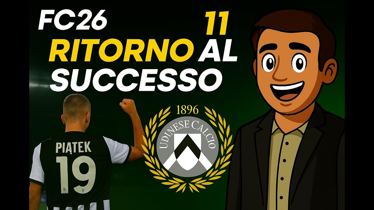 UDINESE FC 26 #11 - MOMENTO BUIO FINITO? ⚪⚫ | Carriera Allenatore