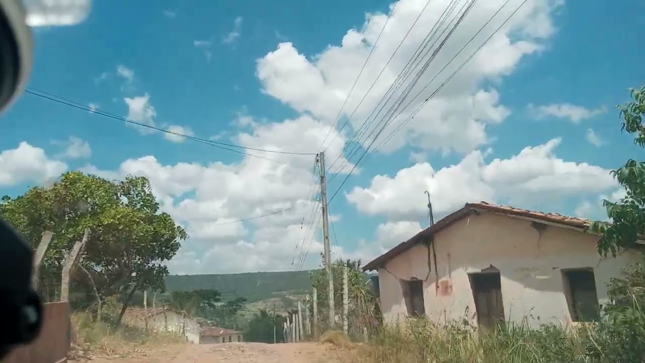 Retornando do bar do peixe mostrando mais detalhes das paisagens da região