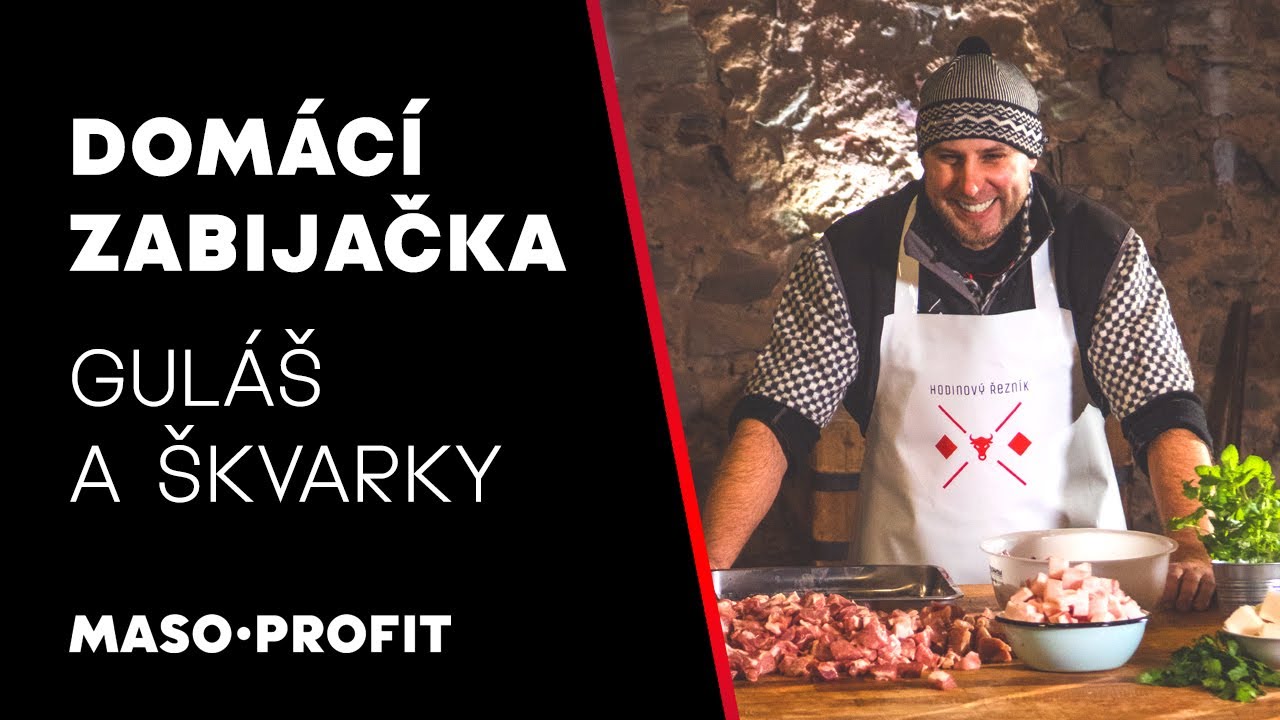 Domácí zabijačka | Guláš a škvarky