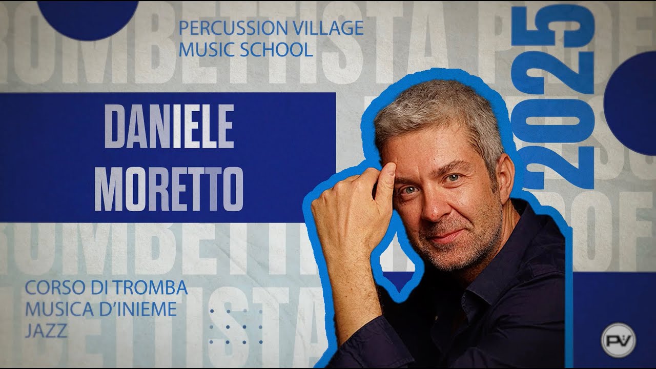 PERCUSSION VILLAGE TV | INSEGNANTI | DANIELE MORETTO