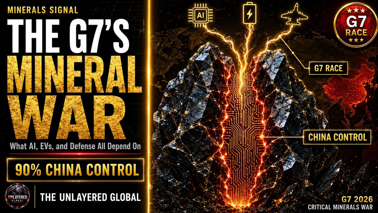 G7&rsquo;s Critical Minerals Strategy: The Hidden Supply Chain War Behind AI, EVs, and Defense
