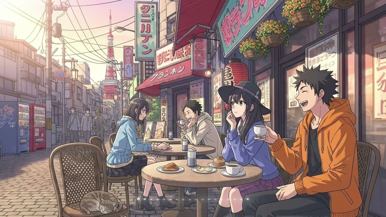 After Hours Café LoFi – Relaxing and Chill ( 1 hour  )